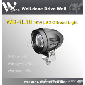 10W CREE LED Driving Light for SUV, 4X4, ATV, Motorcycles